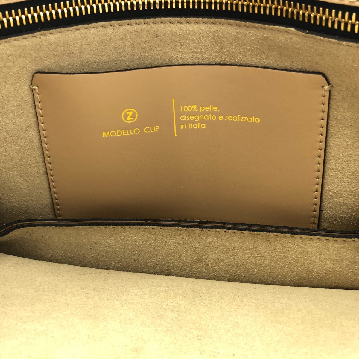 ZANCHETTI / ザンケッティ L'Appartement 取扱い 2WAY BAG MODELLO CLIP クリップ レザー バッグ