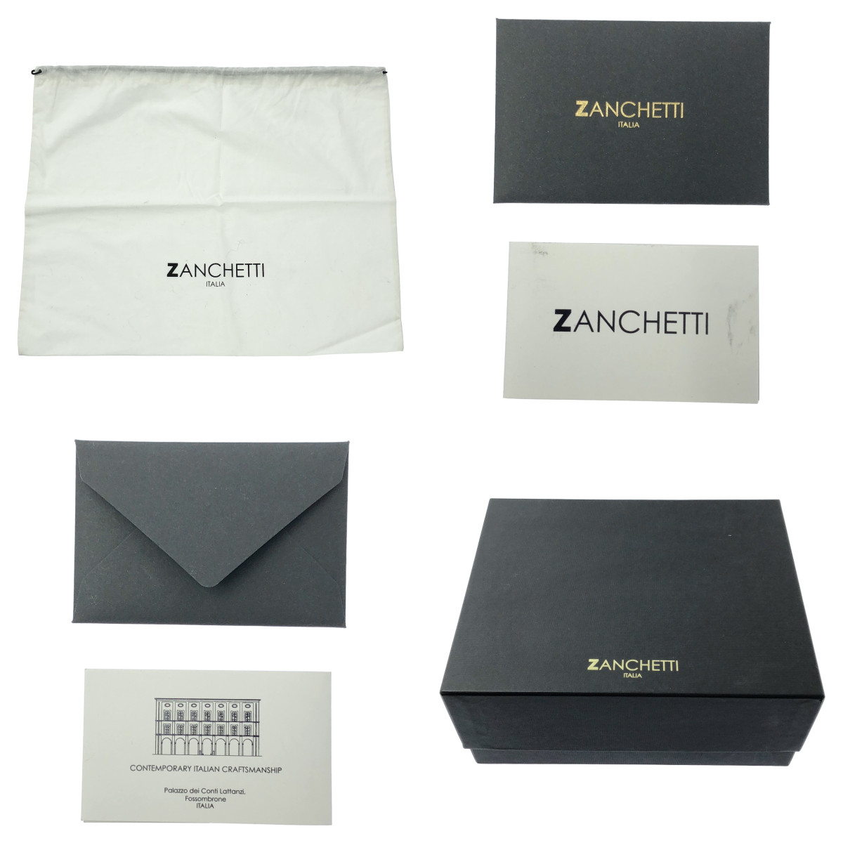 ZANCHETTI / ザンケッティ L'Appartement 取扱い 2WAY BAG MODELLO CLIP クリップ レザー バッグ