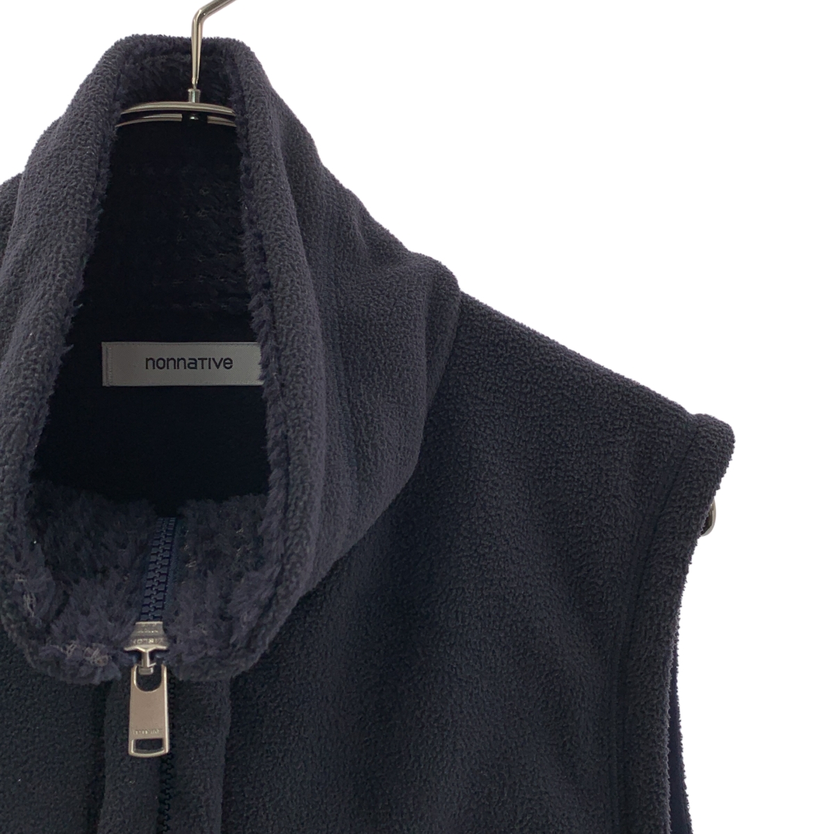 nonnative / ノンネイティブ HIKER VEST POLARTEC WIND PRO / ポーラテック フリース ドローストリング フルジップ ベスト