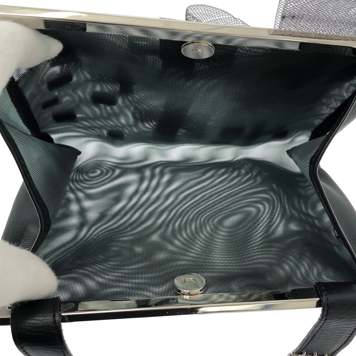 ANTEPRIMA / アンテプリマ メッシュ ストーン フラワーデザイン バッグ