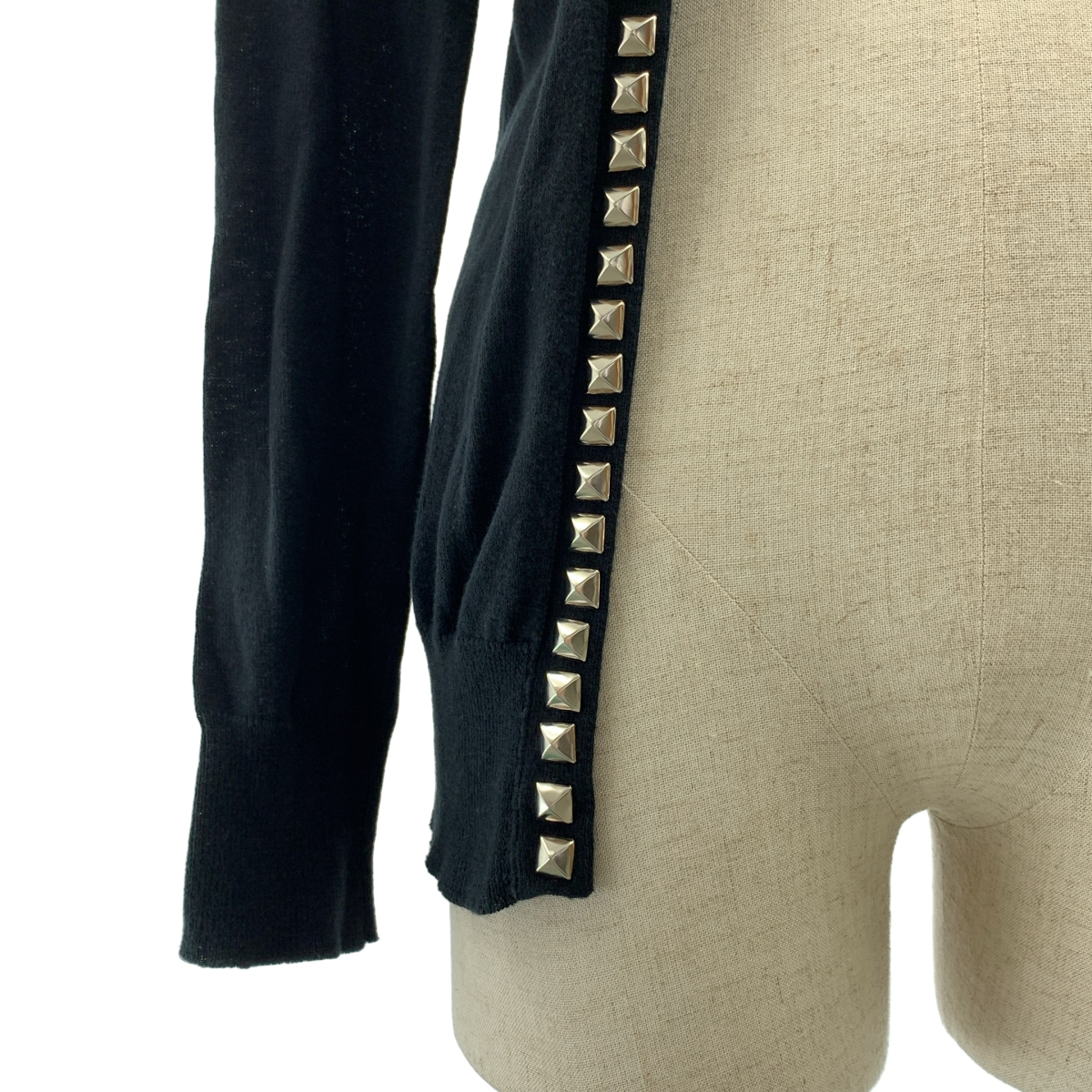 HYSTERIC GLAMOUR / ヒステリックグラマー コットン スタッズ カーディガン