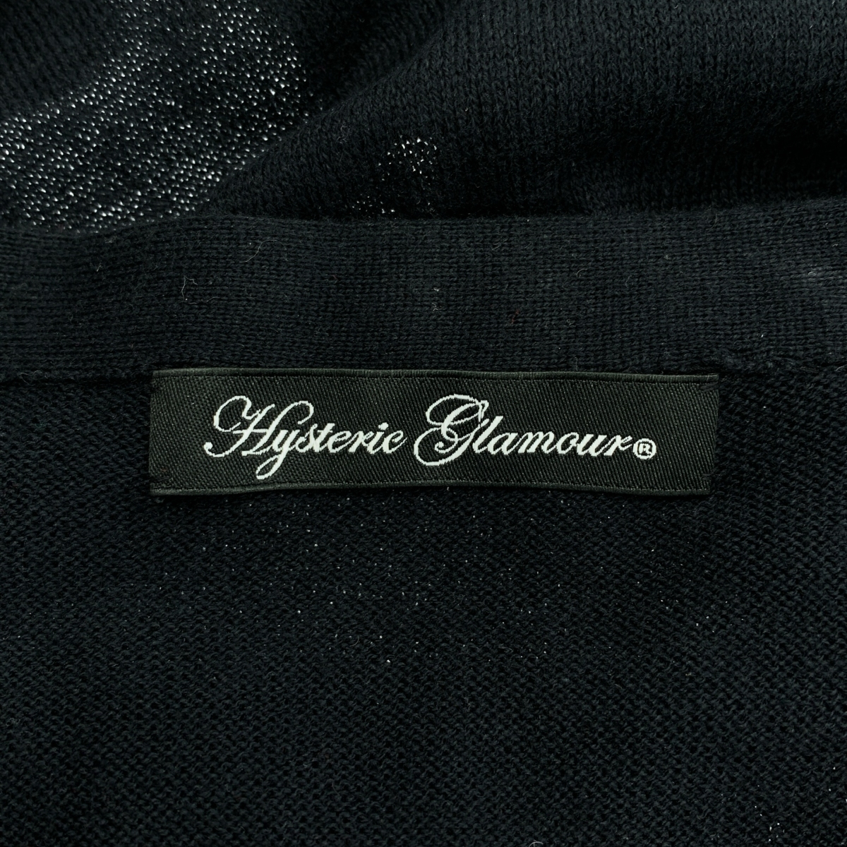 HYSTERIC GLAMOUR / ヒステリックグラマー コットン スタッズ カーディガン