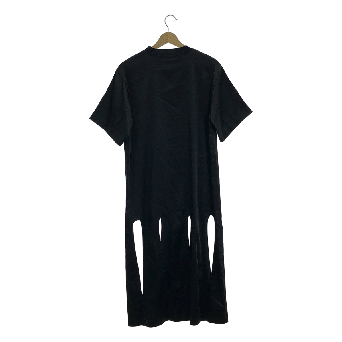 TOGA / トーガ カットワーク アセテートナイロン 半袖 ワンピース