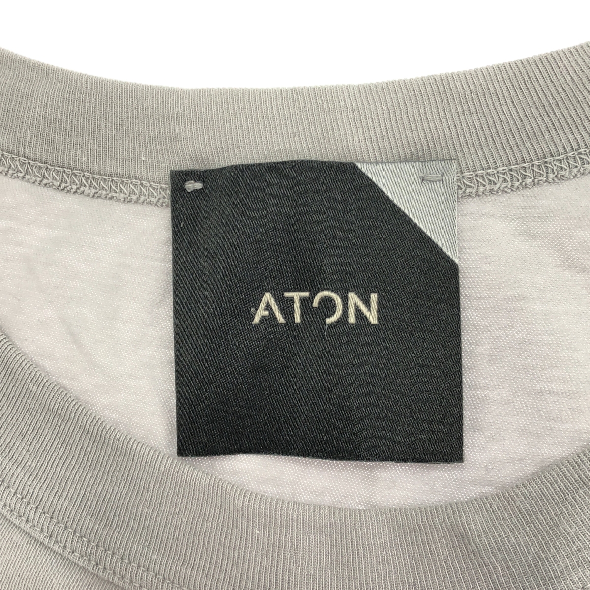 ATON / エイトン FRESCA TANK TOP /ノースリーブ カットソー