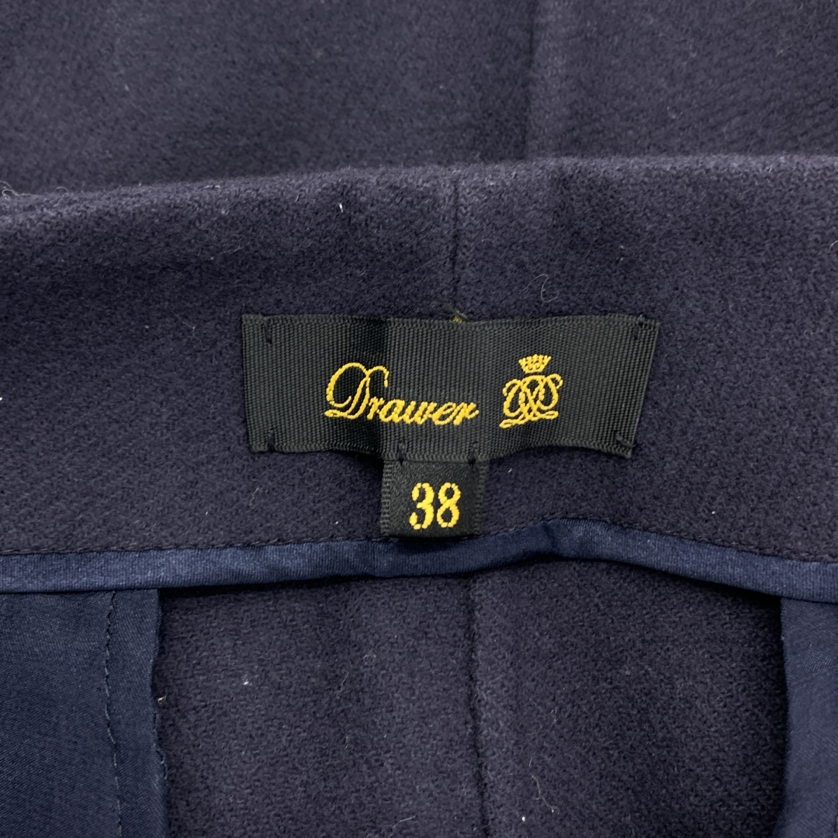 Drawer / ドゥロワー メルトンケヌキテーパードパンツ