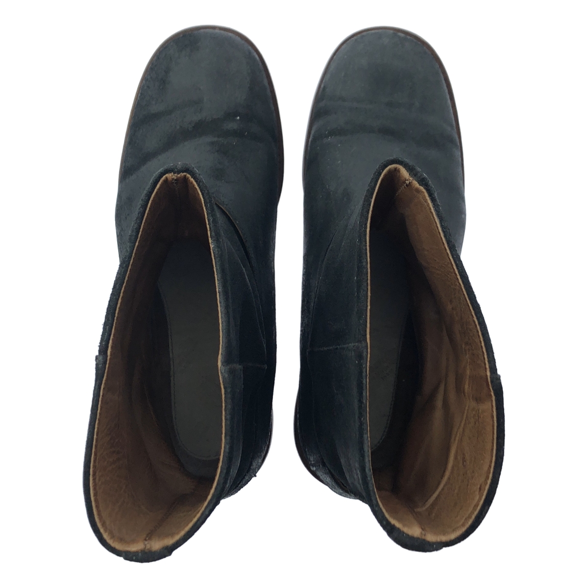 Martin Margiela / マルタンマルジェラ バックバックル スエード ショート エンジニアブーツ