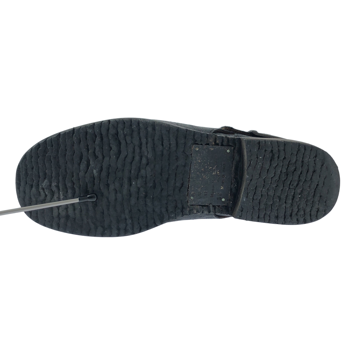 Martin Margiela / マルタンマルジェラ バックバックル スエード ショート エンジニアブーツ