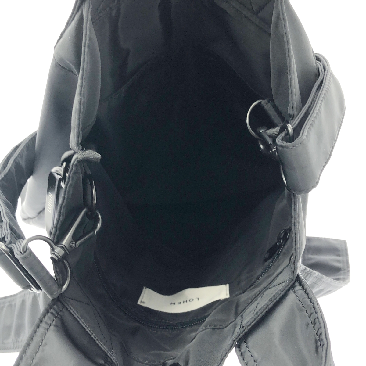 その他 NYLON 2WAY CARABINER TOTE BAG ナイロン トート ショルダーバッグ