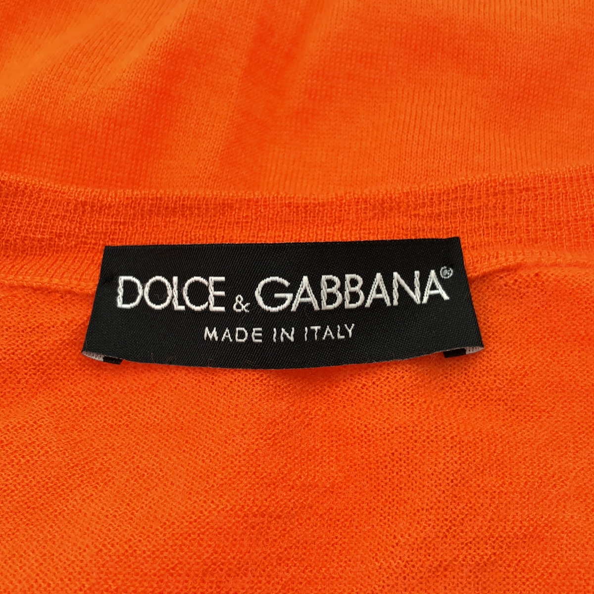 DOLCE＆GABBANA / ドルチェ＆ガッバーナドルガバ カシミヤ クルーネックカーディガン