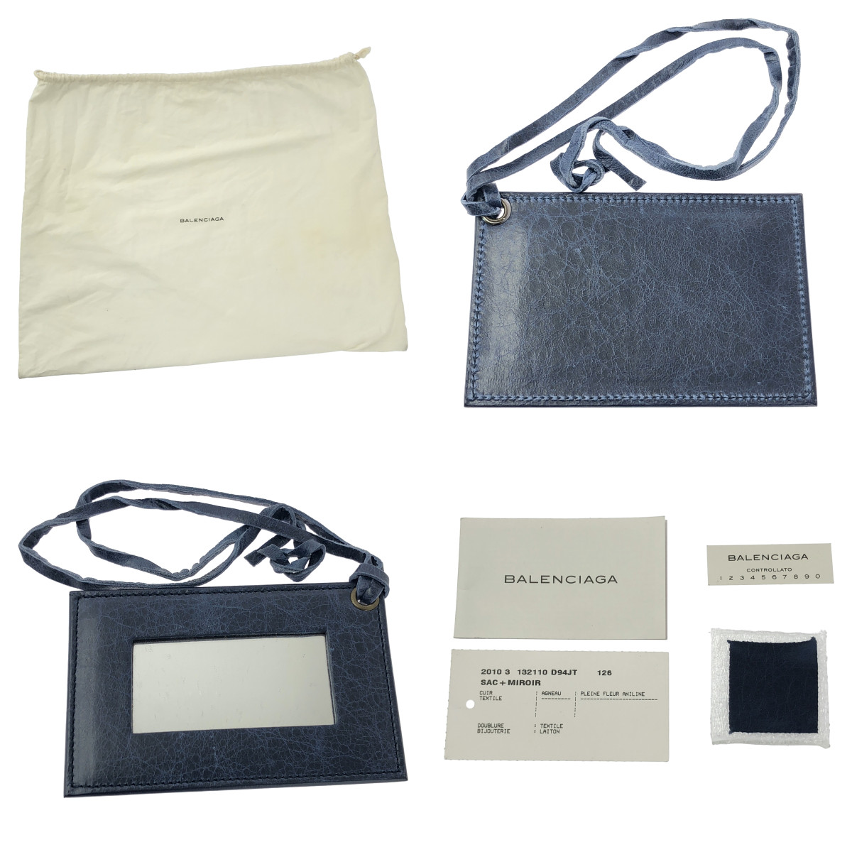 BALENCIAGA / バレンシアガ THE WORK ザ ワーク / エディターズ レザー ハンドバッグ