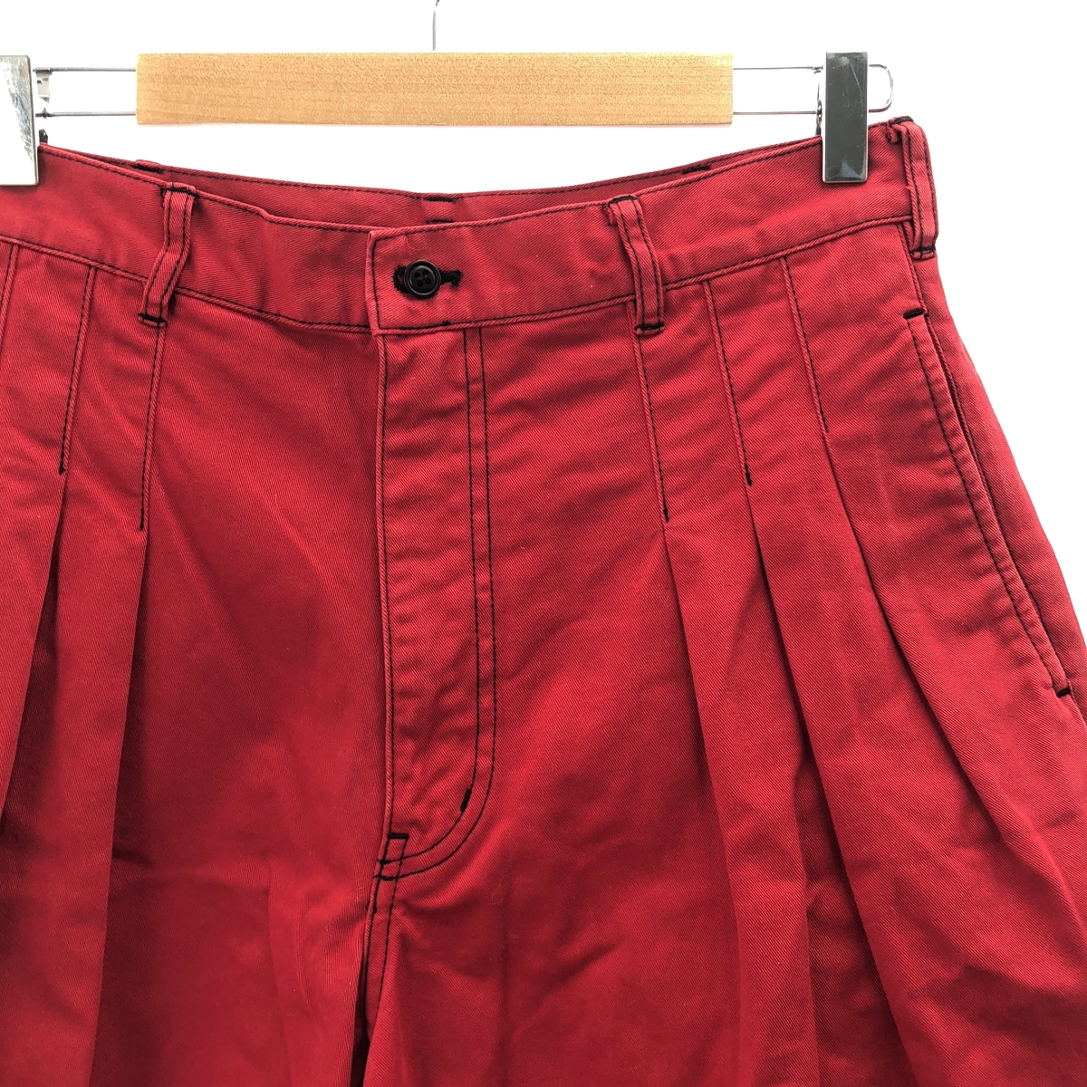 COMME des GARCONS HOMME PLUS / コムデギャルソンオムプリュス コットン 3タック ハーフパンツ