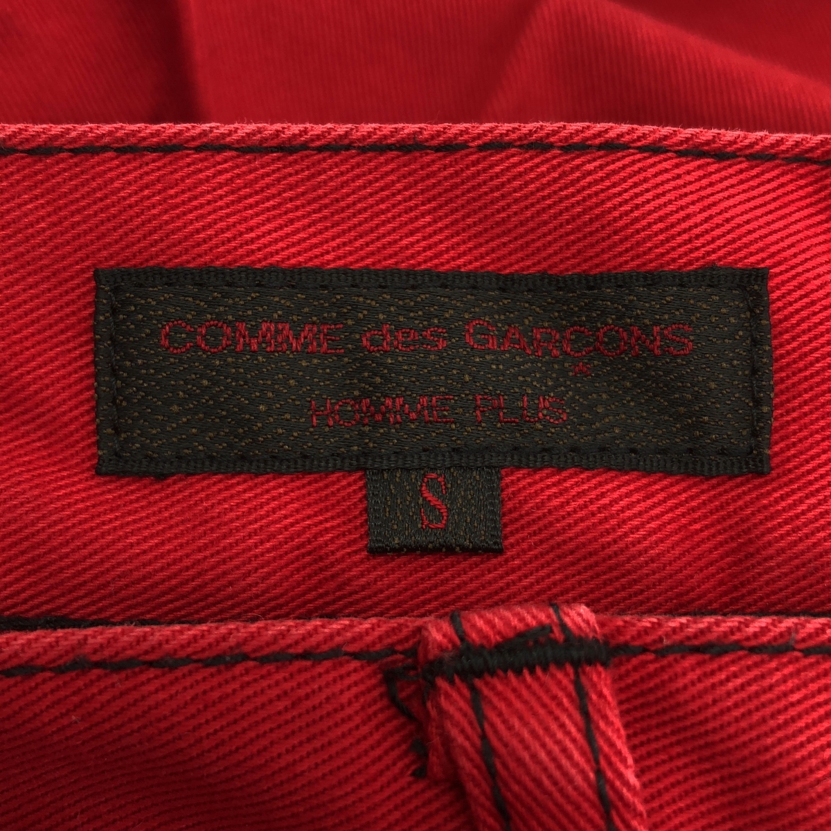 COMME des GARCONS HOMME PLUS / コムデギャルソンオムプリュス コットン 3タック ハーフパンツ