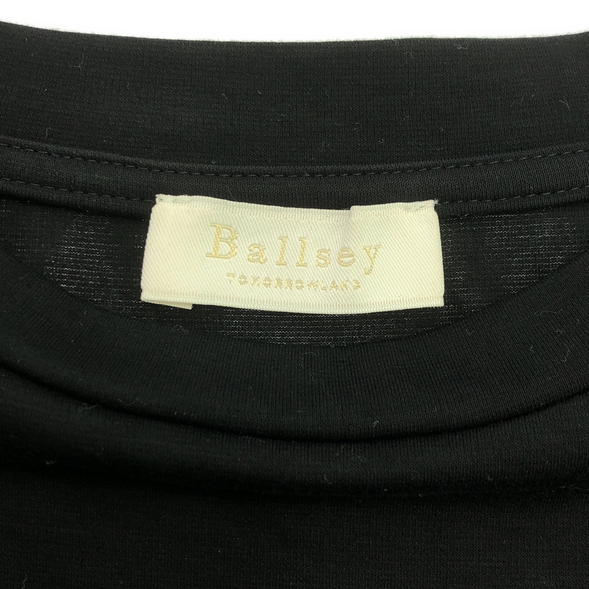 Tomorrowland BALLSEY / トゥモローランドボールジー コットンジャージーコンビ シャーリング ワンピース