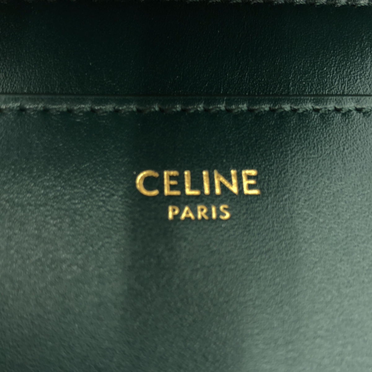 CELINE / セリーヌ 16セーズ ブザス スモール レザー ショルダーバッグ