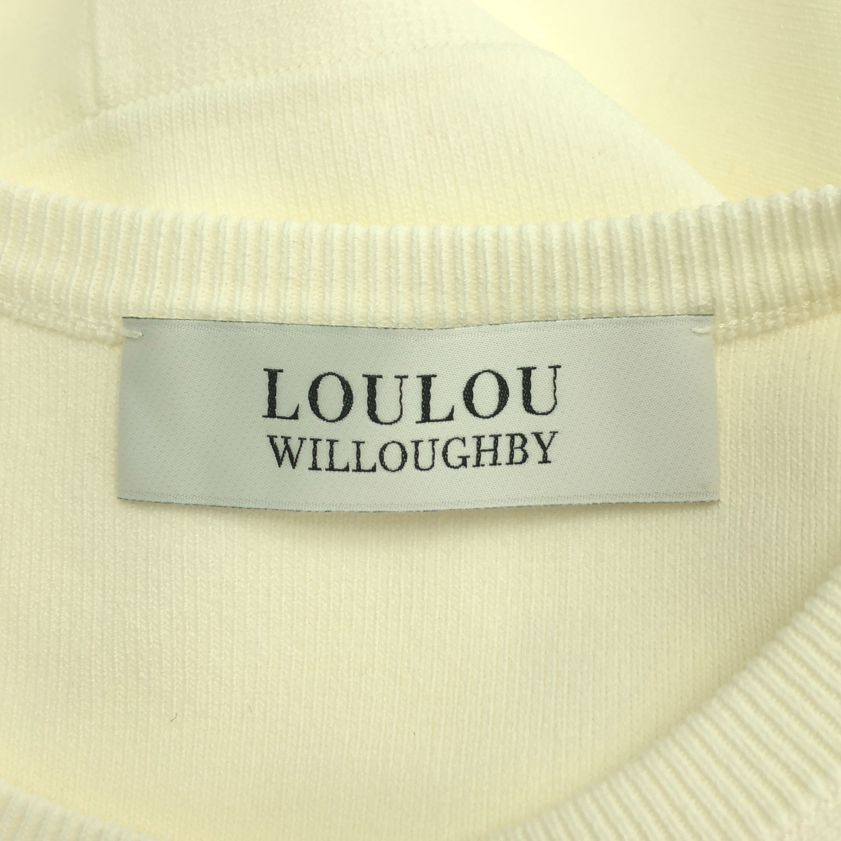 Loulou Willoughby / ルルウィルビー ソウバリ ペプラム プルオーバー カットソー