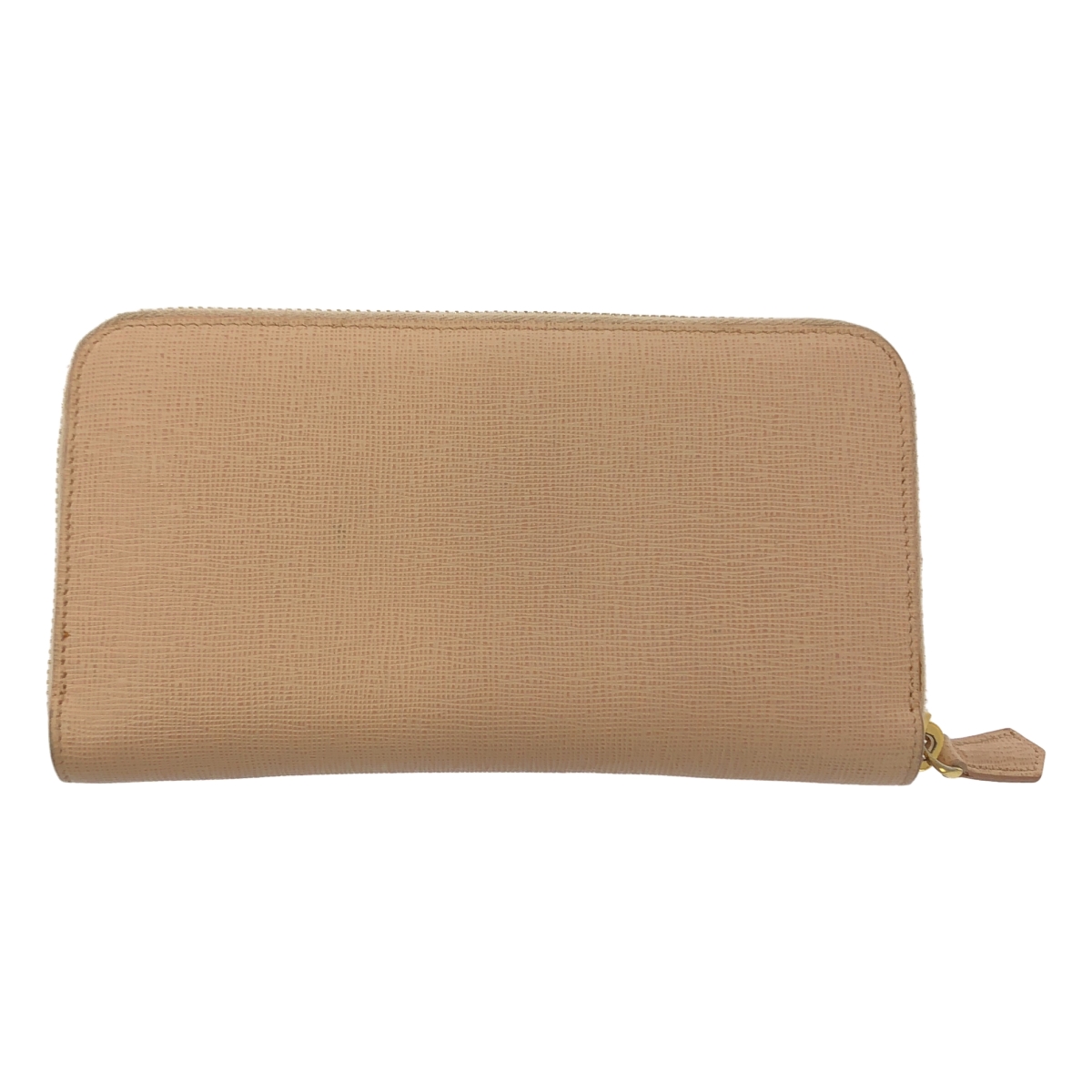 FENDI / フェンディ バードアイ・モンスター レザー ラウンドジップ ウォレット 財布