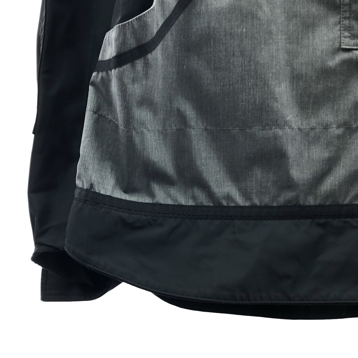 eye JUNYA WATANABE COMME des GARCONS MAN / アイジュンヤワタナベ マン × OKLEY / オークリー リバーシブル エステルツイル×綿エステル 異素材切替 ラミネートジャケット