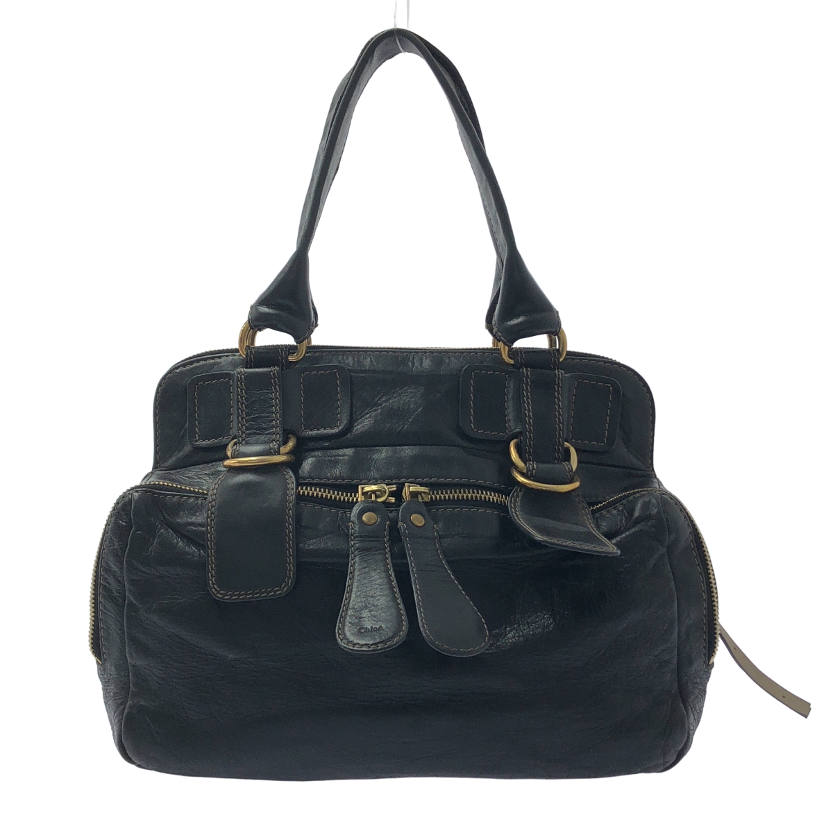 Chloe / クロエ ベイ レザー ハンドバッグ