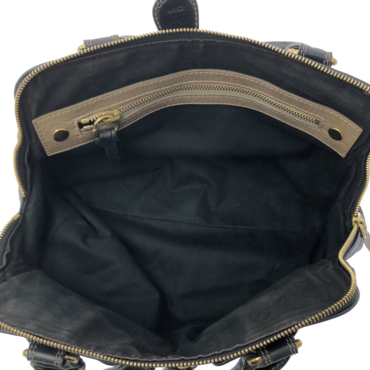 Chloe / クロエ ベイ レザー ハンドバッグ