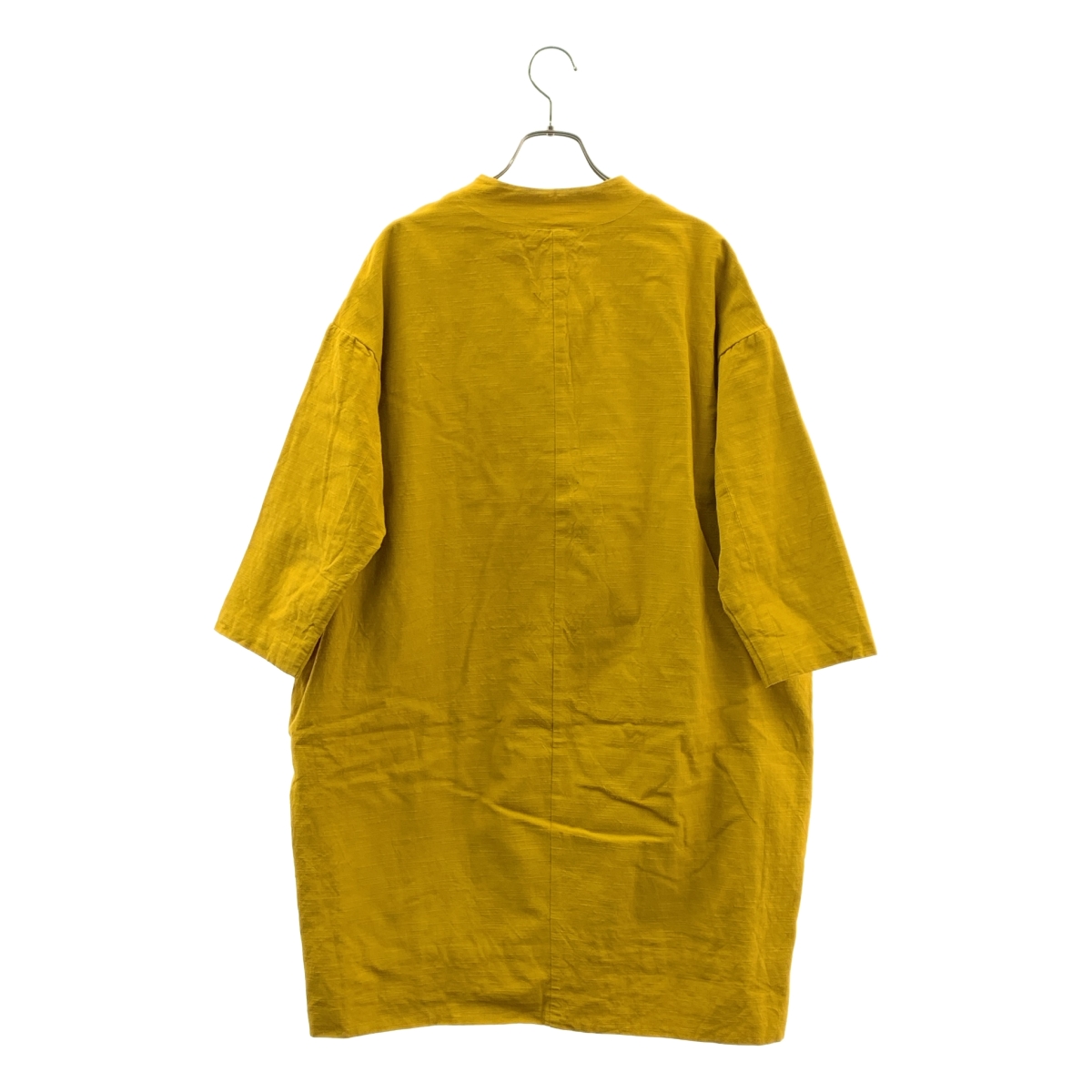 YAMMA / ヤンマ産業 コットン マオカラー 会津木綿 コート