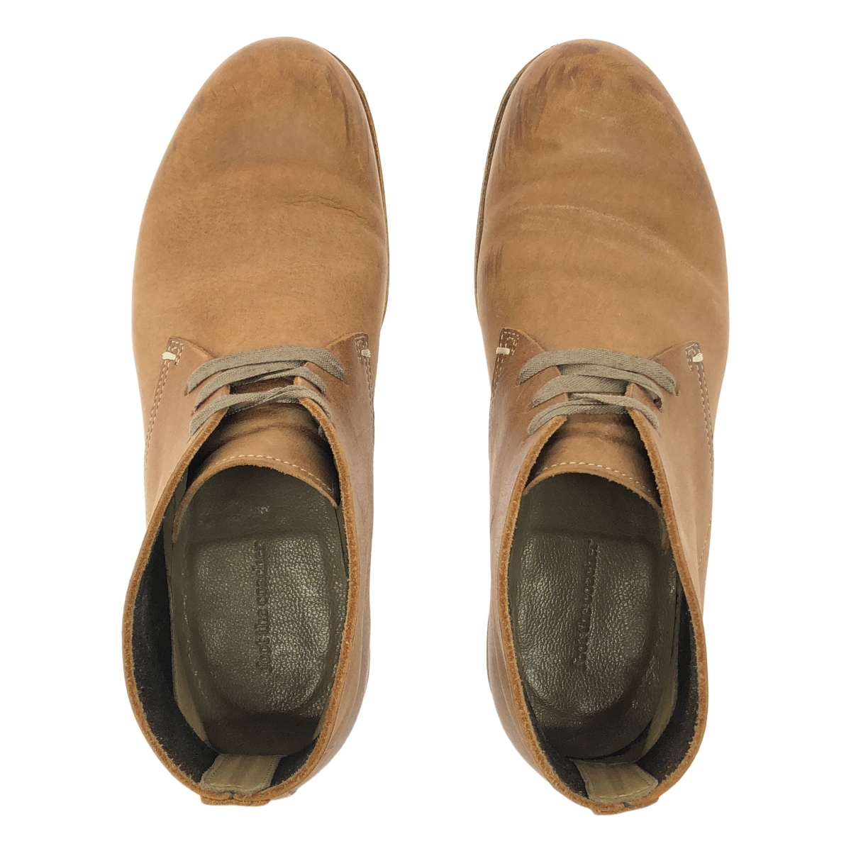 foot the coacher / フットザコーチャー レザー チャッカブーツ