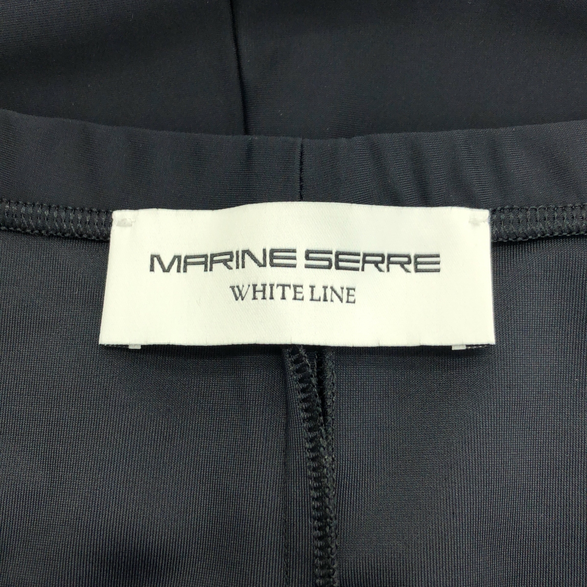 MARINE SERRE / マリーンセル ムーン柄 切替 ストレッチ ロングスカート