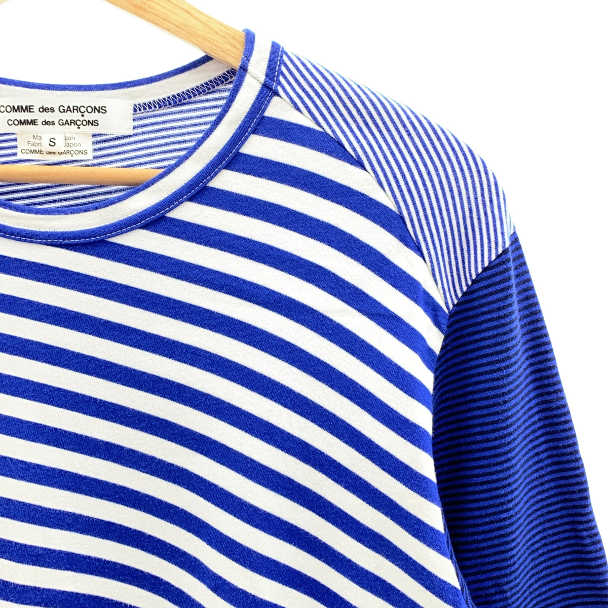 COMME des GARCONS COMME des GARCONS / コムコム コットン マルチ ボーダー カットソー