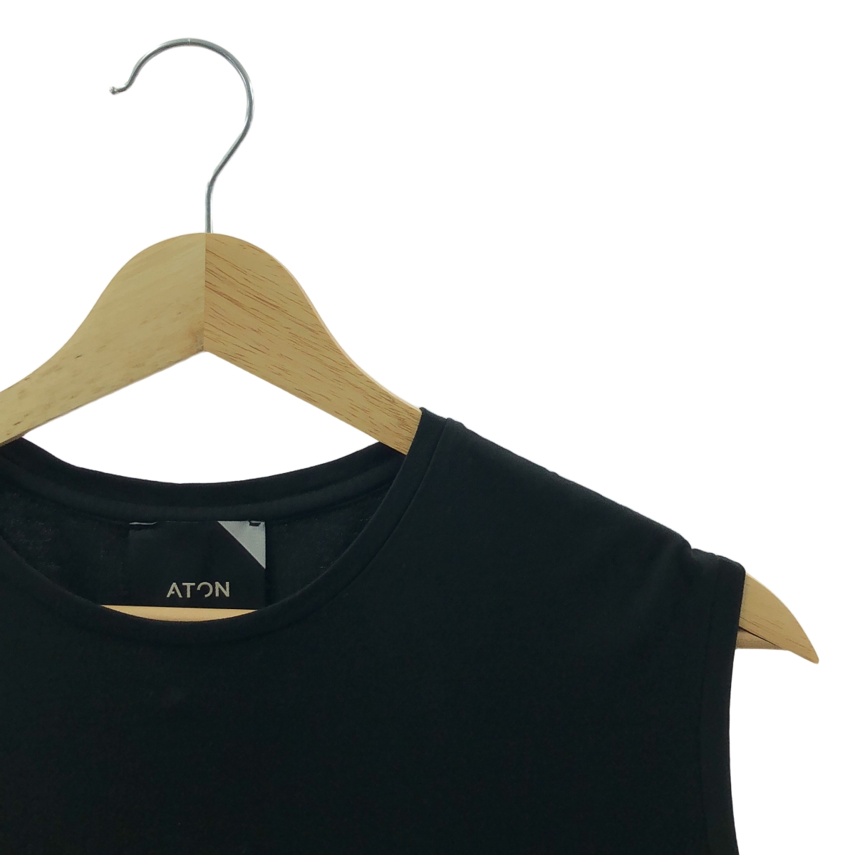 ATON / エイトン クルーネック カットソー ワンピース