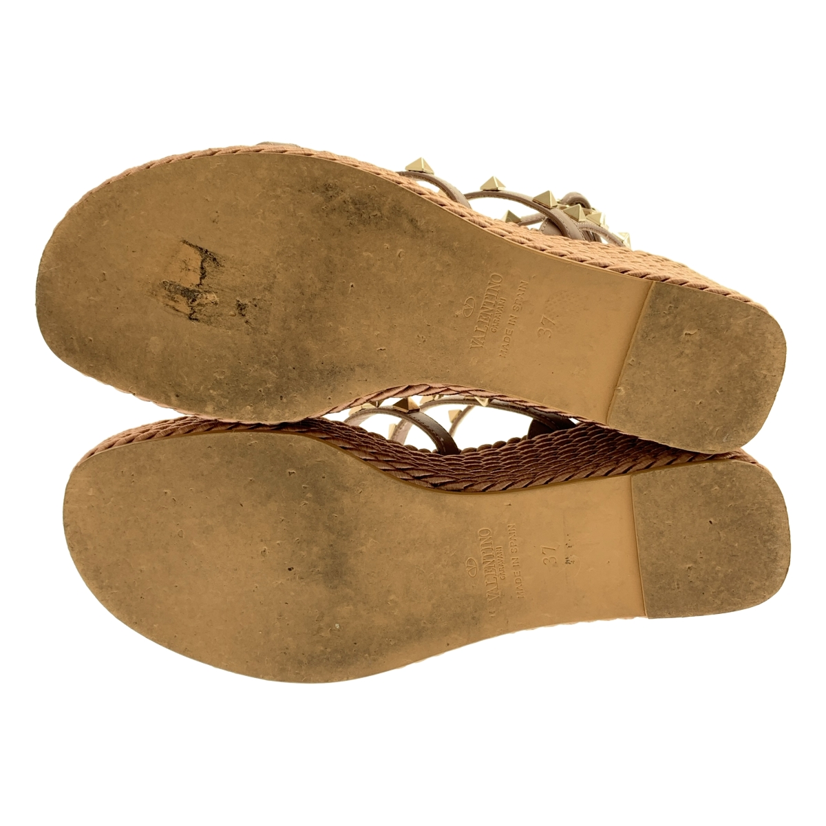 VALENTINO GARAVANI / ヴァレンティノガラヴァーニ ロックスタッズ ウェッジソール サンダル