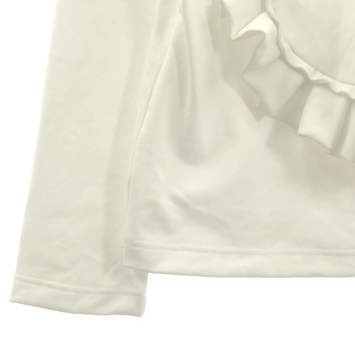 COMME des GARCONS COMME des GARCONS / コムコム ラウンド カットオフ フリル カットソー