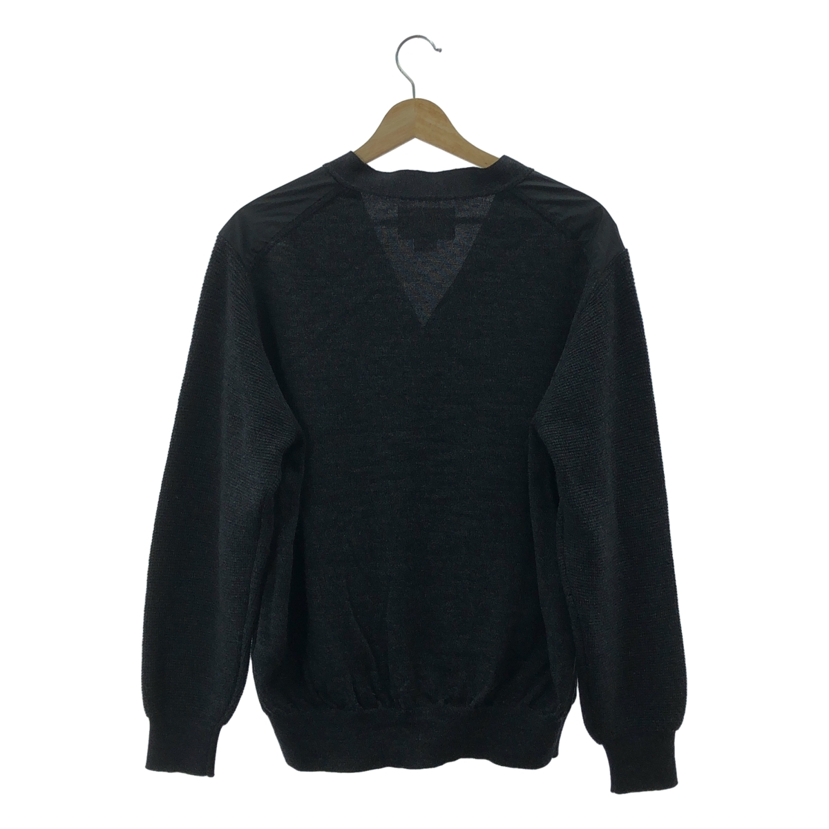 nanamica / ナナミカ hybrid cardigan / 異素材 切替 ハイブリット ニット カーディガン