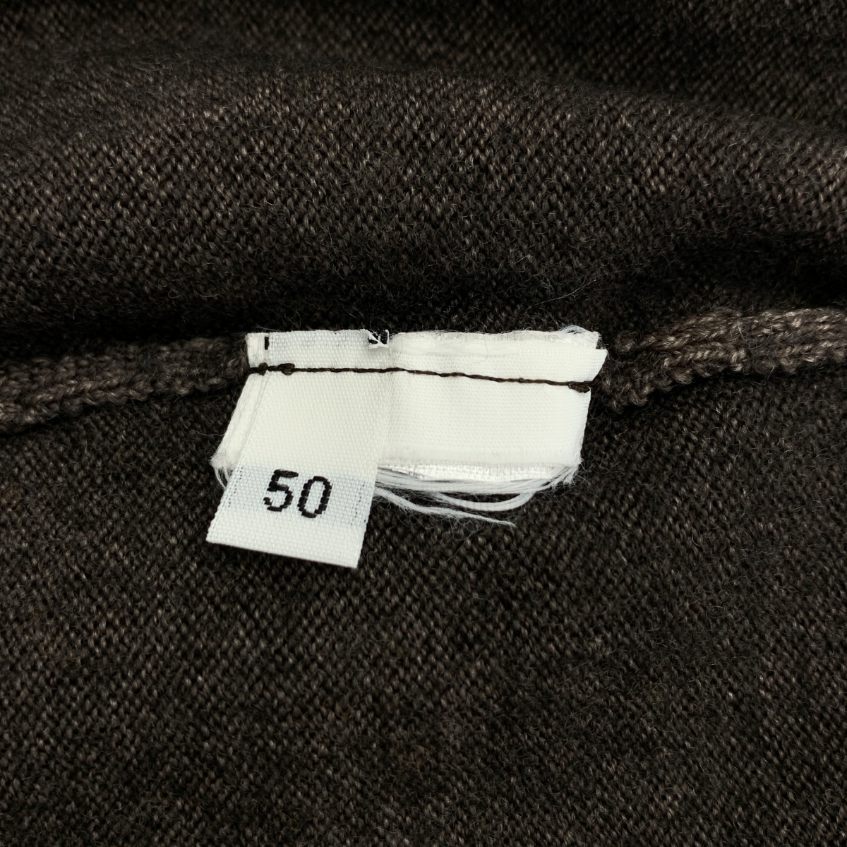 Cruciani / クルチアーニ リブ切替 クルーネックニット