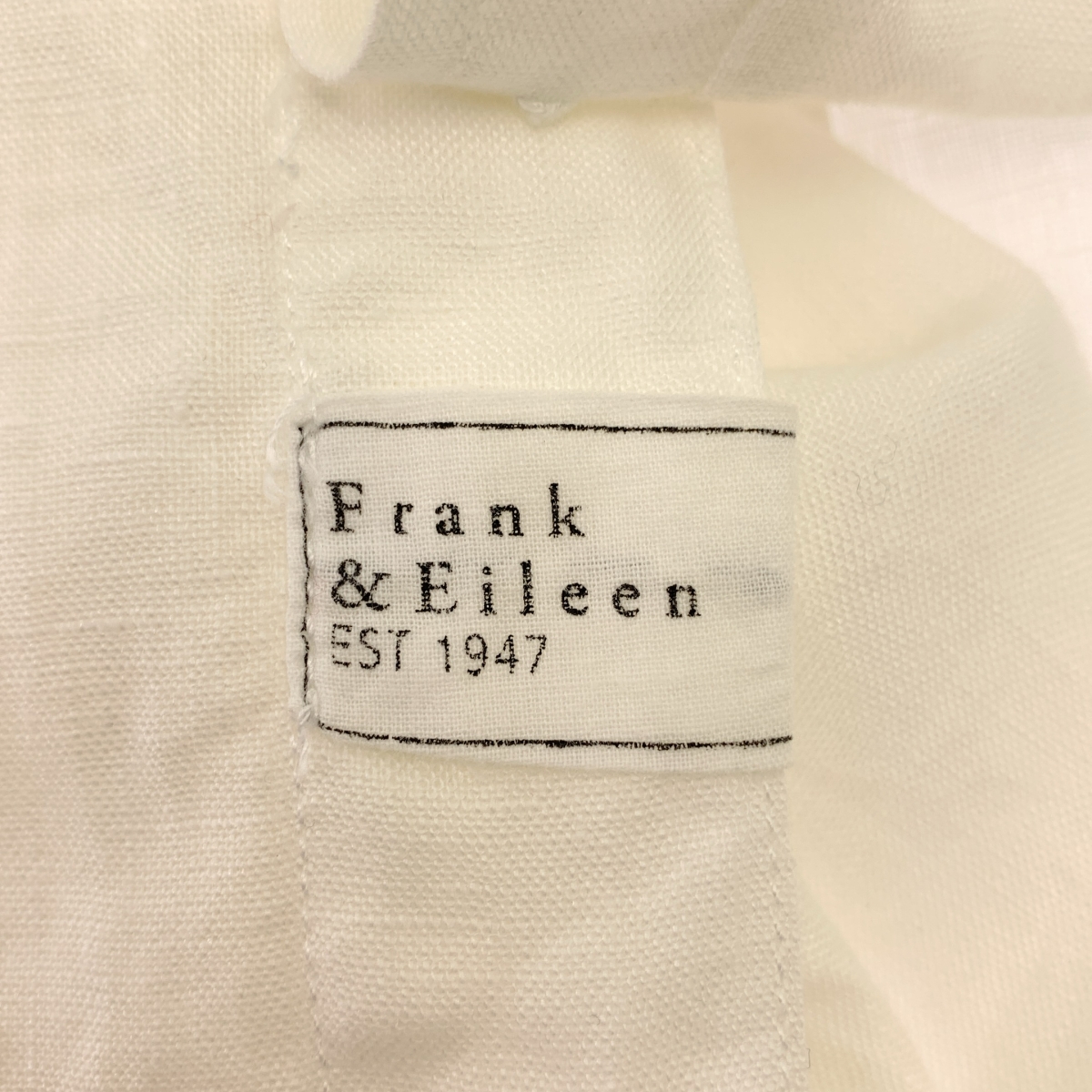 Frank&Eileen / フランクアンドアイリーン コットン スタンダードシャツ