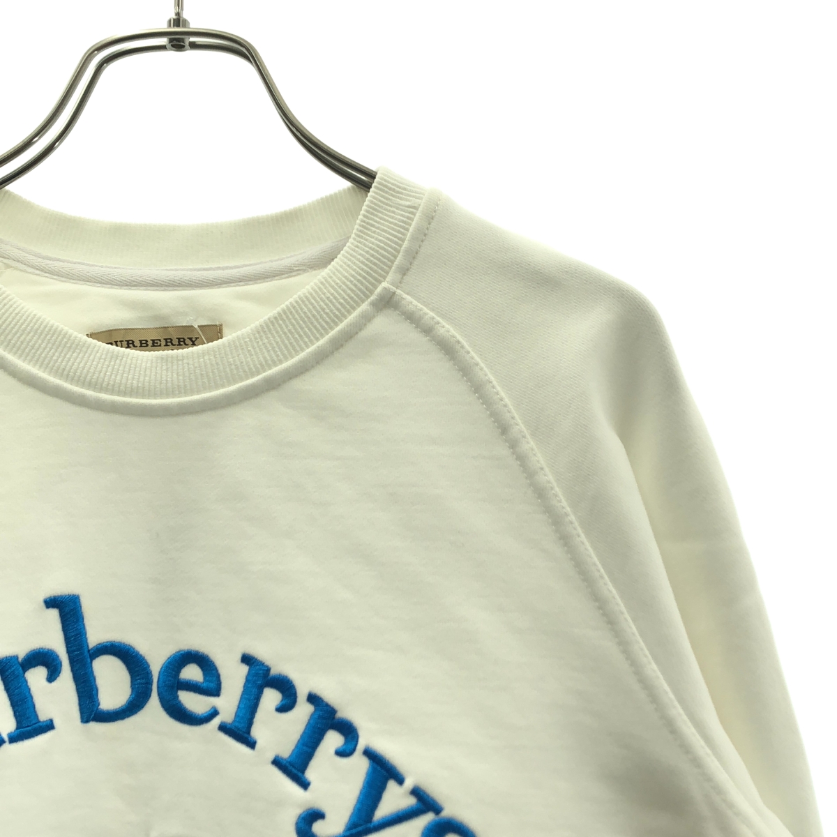 BURBERRY LONDON / バーバリーロンドン ロゴ刺しゅう クルーネックスウェット