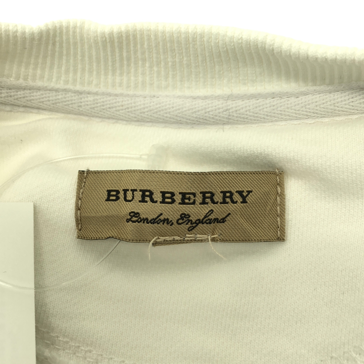 BURBERRY LONDON / バーバリーロンドン ロゴ刺しゅう クルーネックスウェット