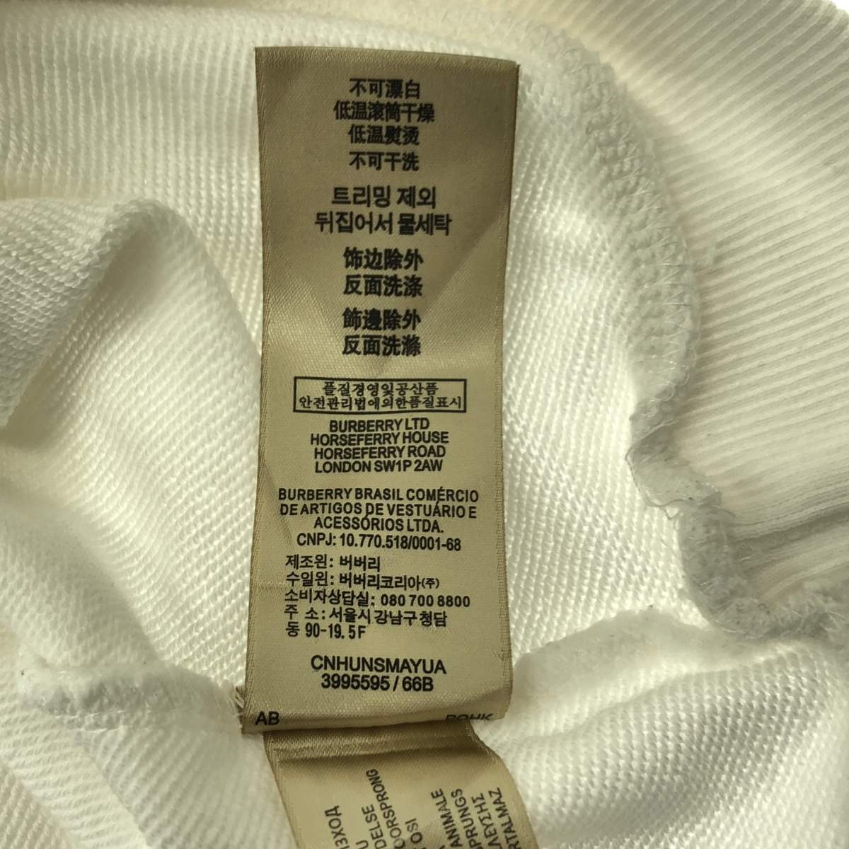 BURBERRY LONDON / バーバリーロンドン ロゴ刺しゅう クルーネックスウェット