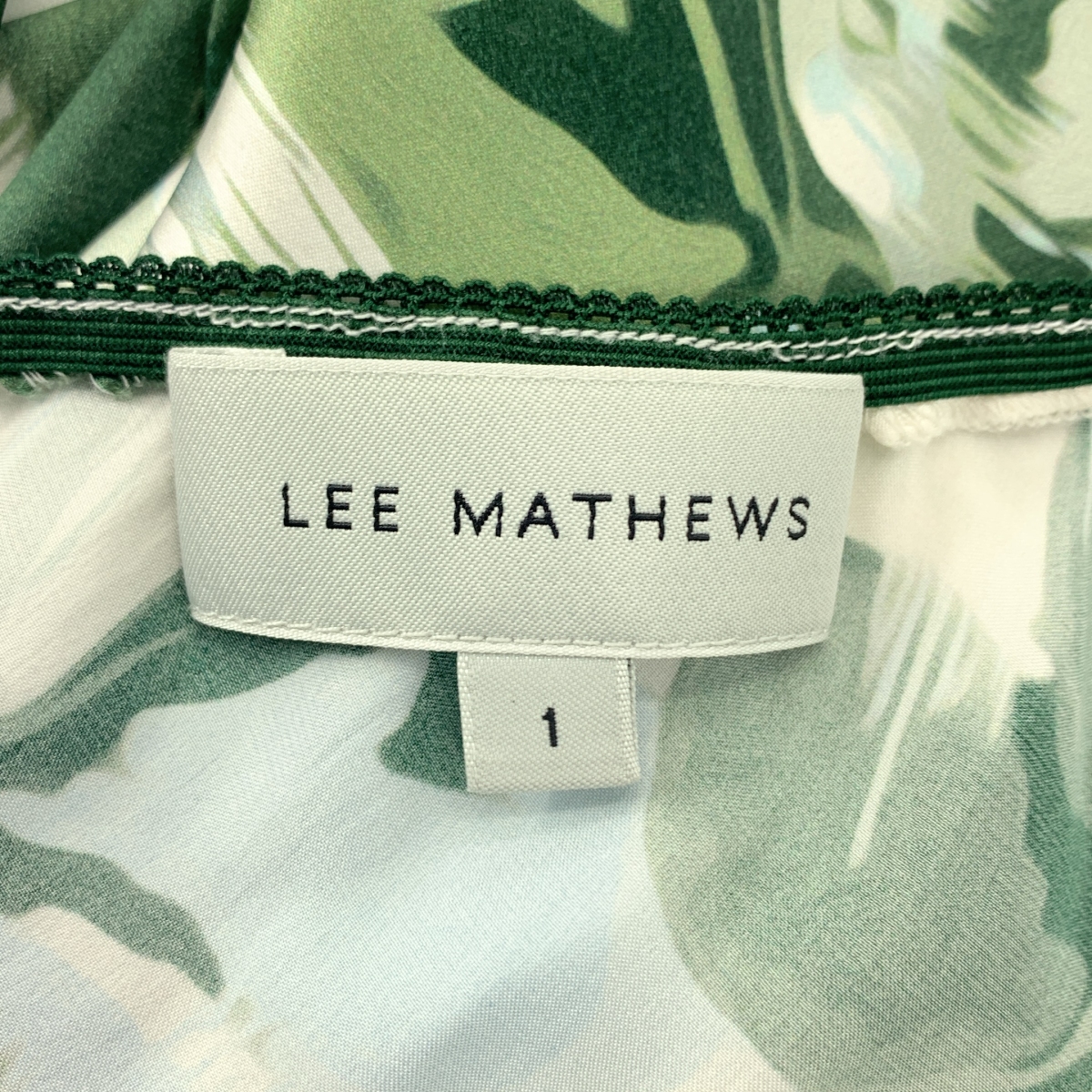 Lee Mathews / リーマシュー シルク100% カットオフ イージー ロングスカート