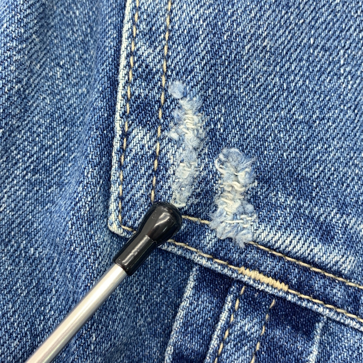 L'Appartement / アパルトモン Denim OVER ALL ダメージ加工 デニム オーバーオール