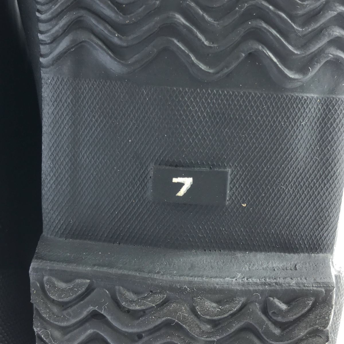 Yohji Yamamoto FEMME / ヨウジヤマモトファム ロゴ ラバー ロング レインブーツ