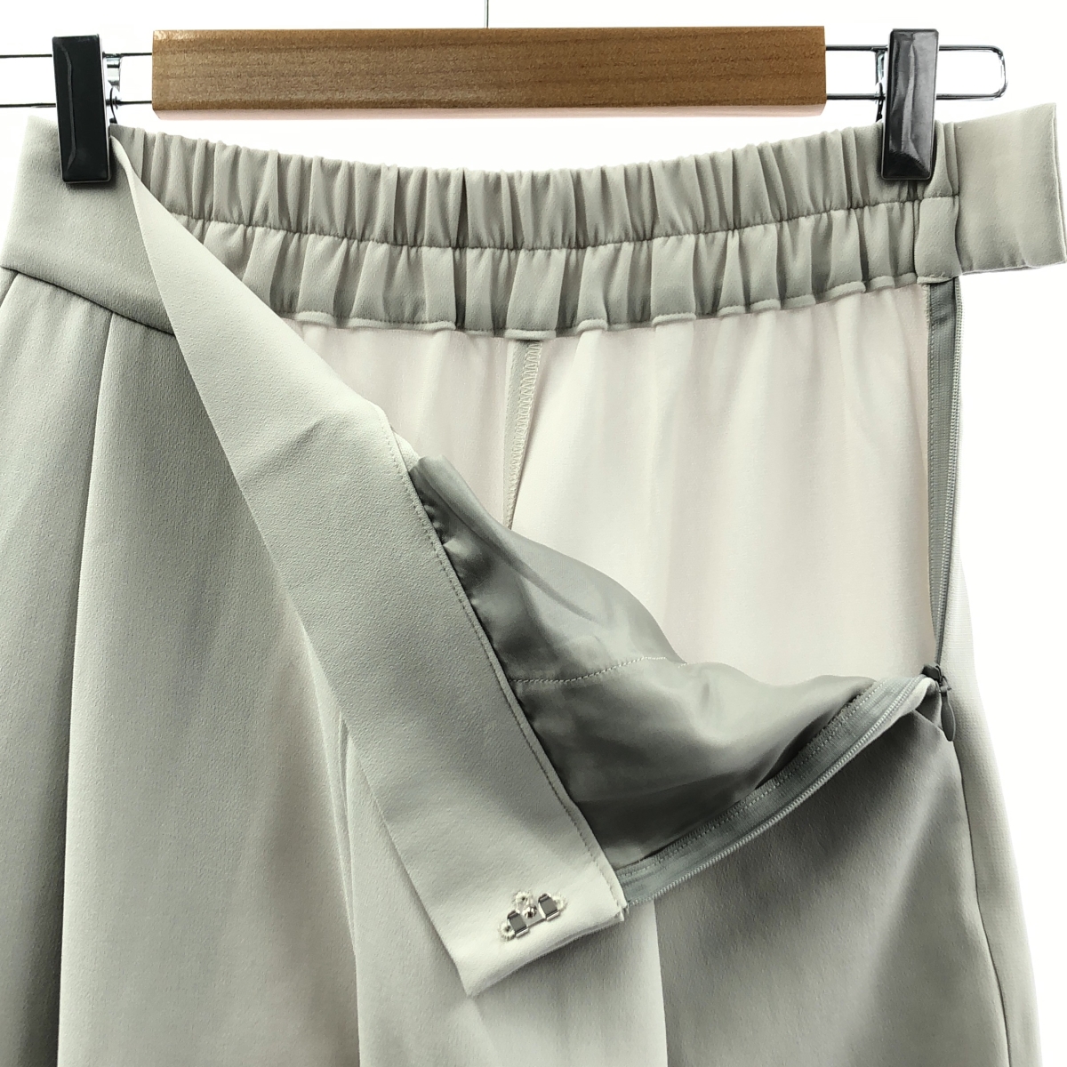 その他 タック ワイド パンツ