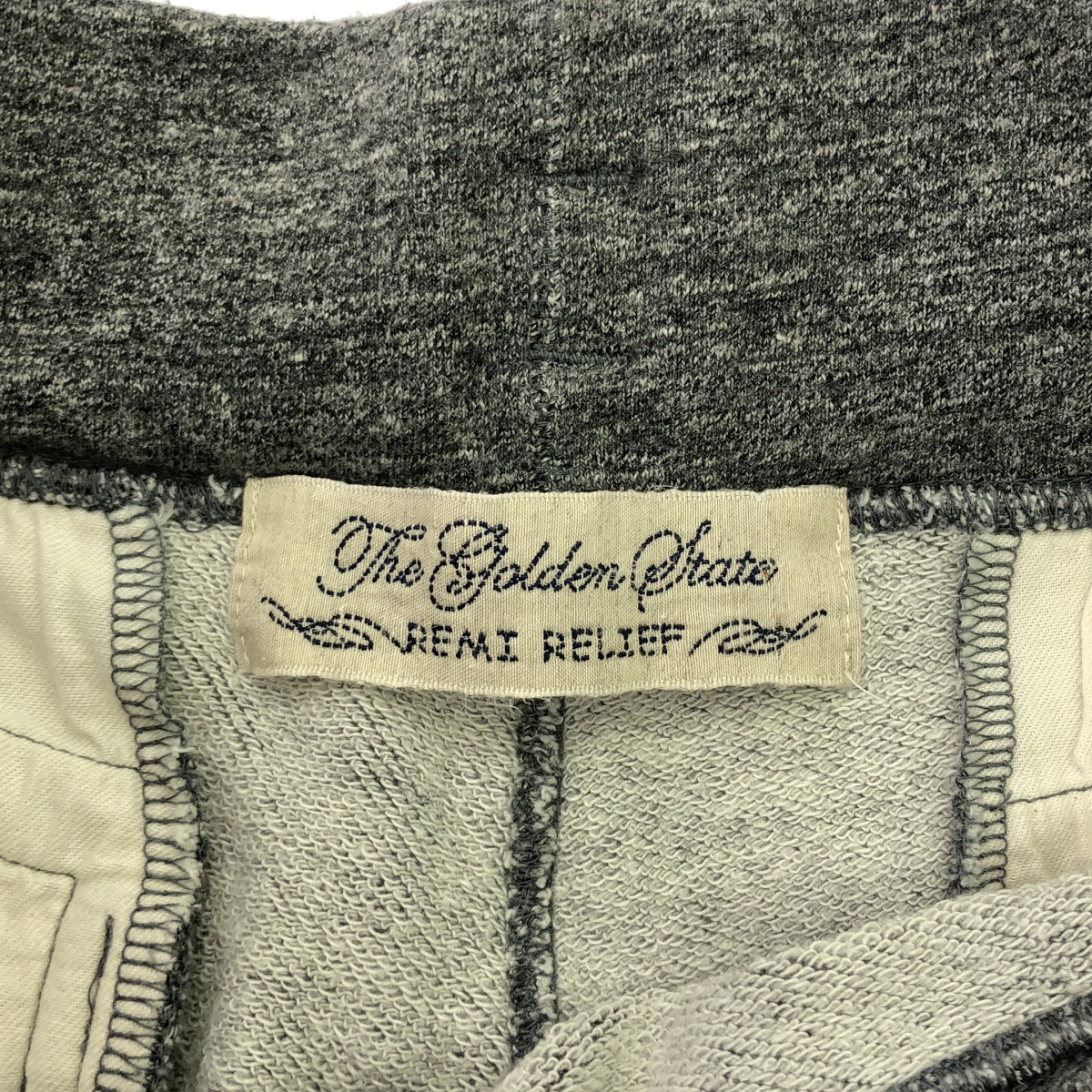 REMI RELIEF / レミレリーフ 霜降り スウェット ハーフパンツ