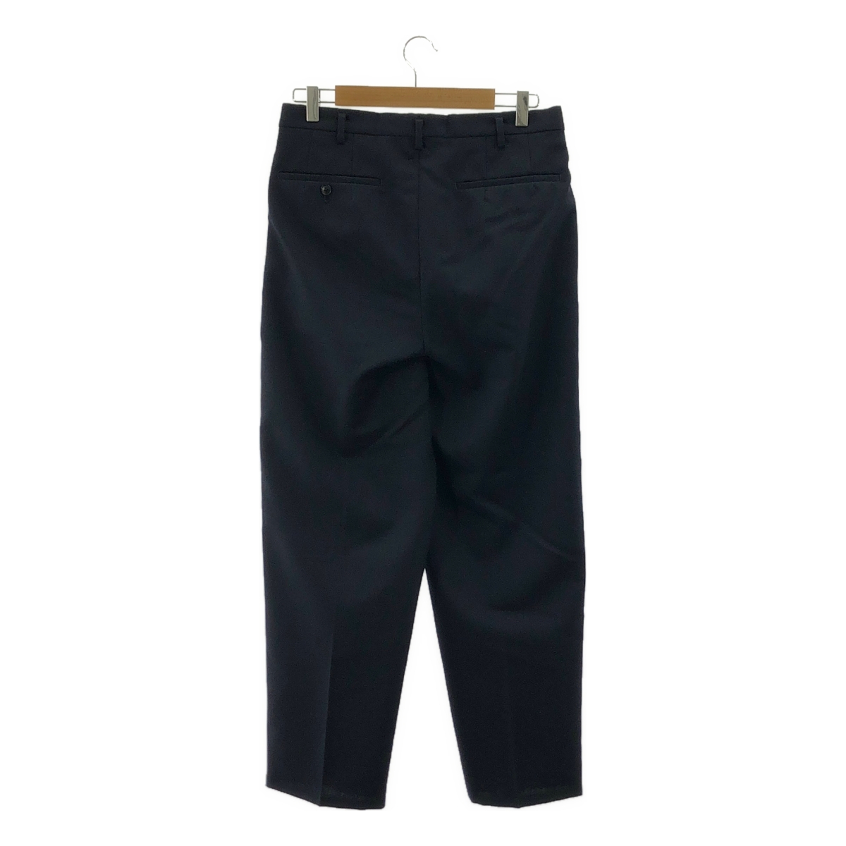 HEUGN / ユーゲン ウール 2タック テーパード トラウザーズ パンツ