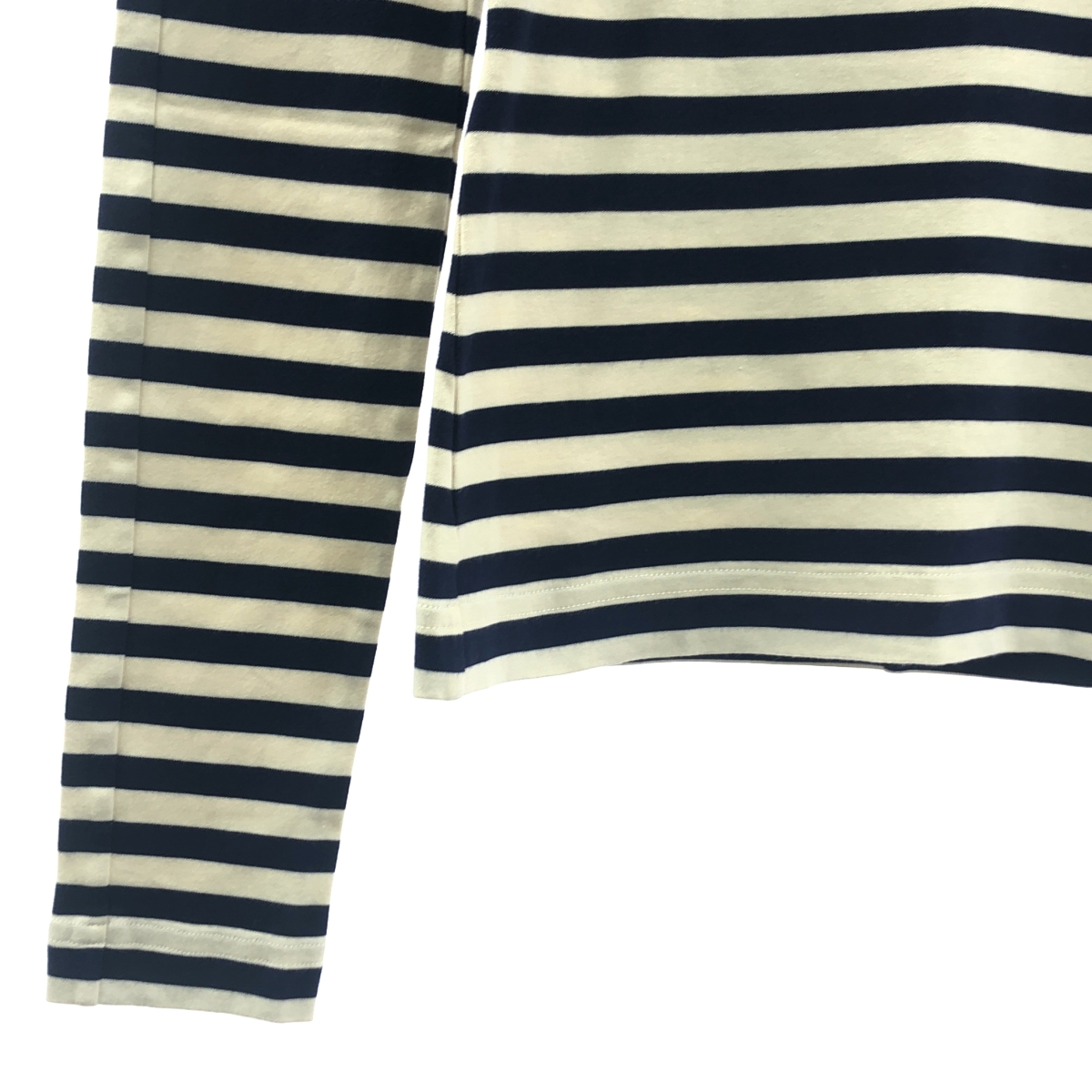 Plan C / プランシー ボーダー クルーネック カットソー