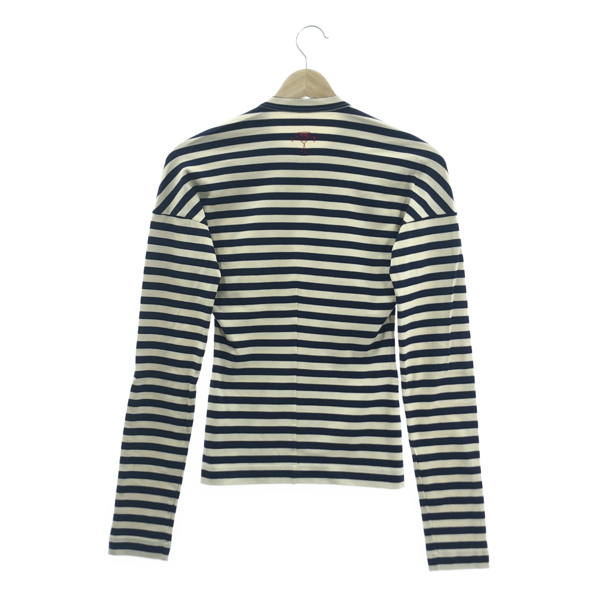 Plan C / プランシー ボーダー クルーネック カットソー