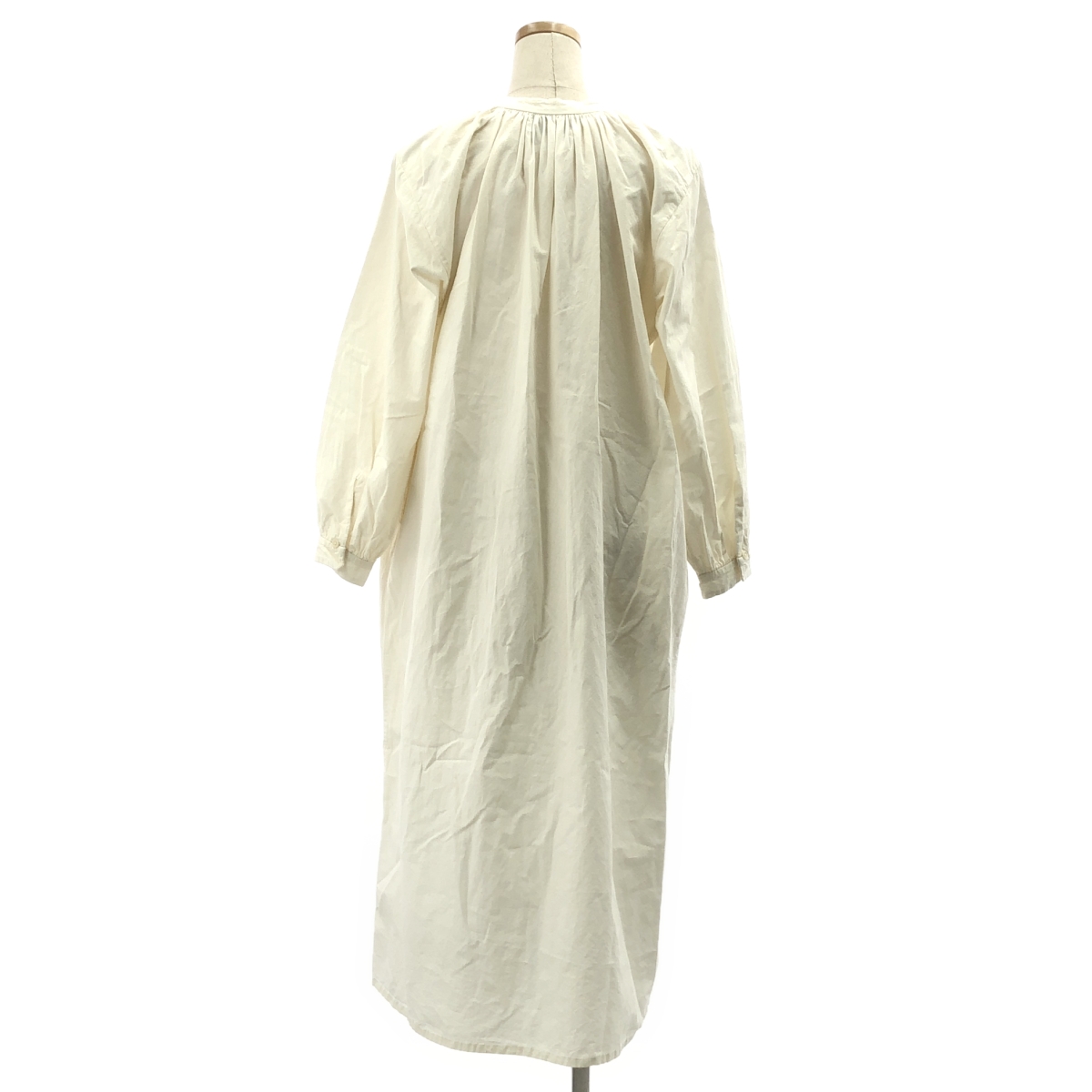 YAECA / ヤエカ ギャザー スモック ワンピース