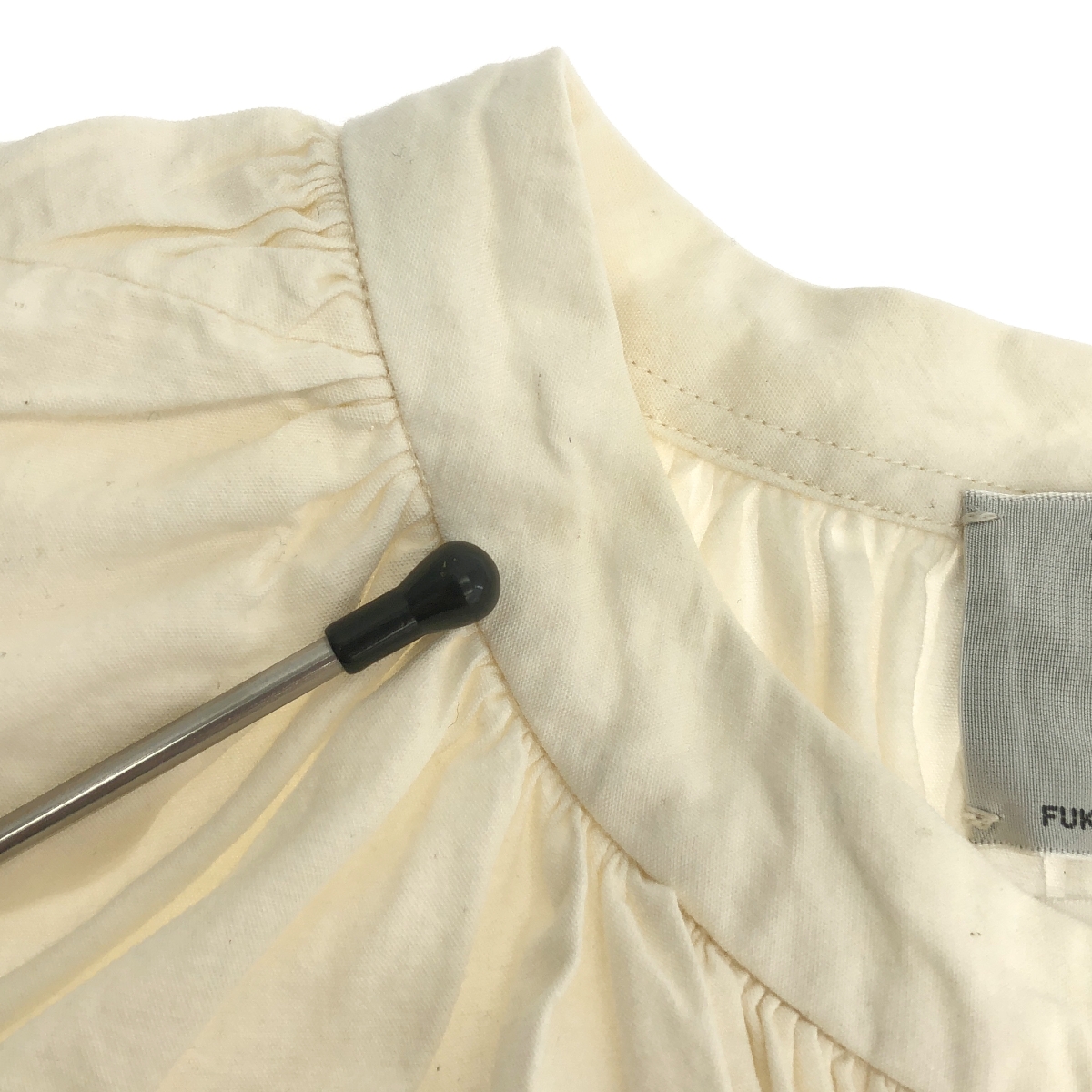 YAECA / ヤエカ ギャザー スモック ワンピース