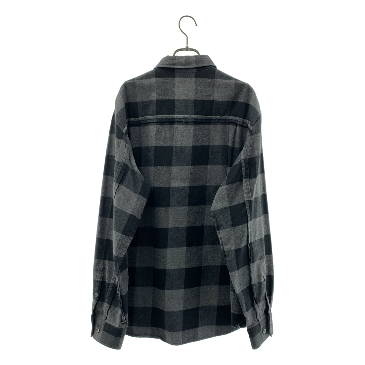 その他 Flannel Gray Shirt コットン チェック シャツ