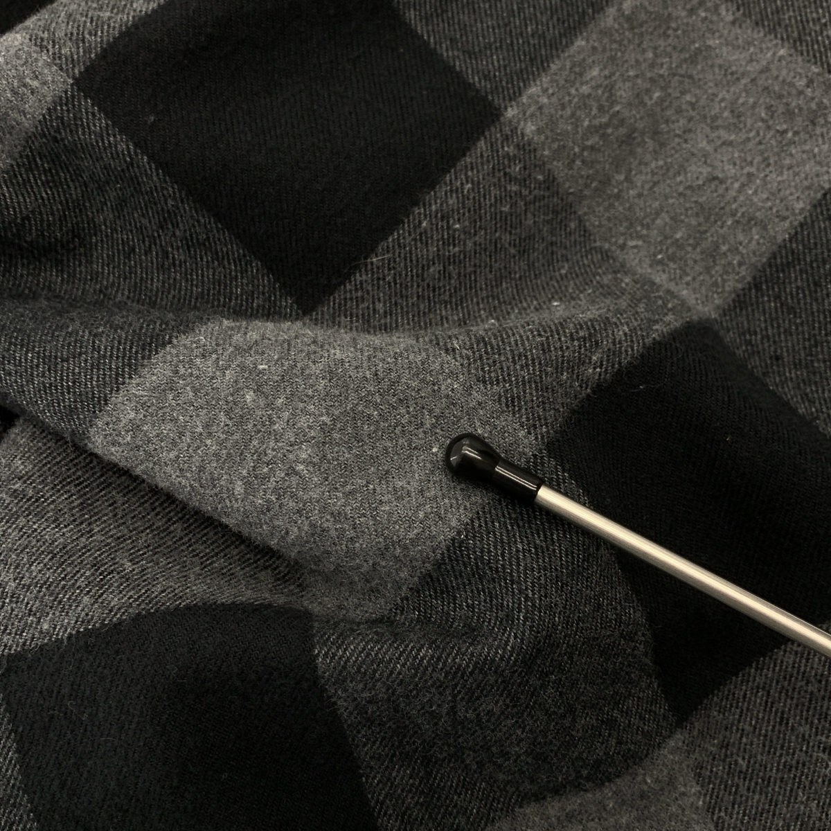 その他 Flannel Gray Shirt コットン チェック シャツ