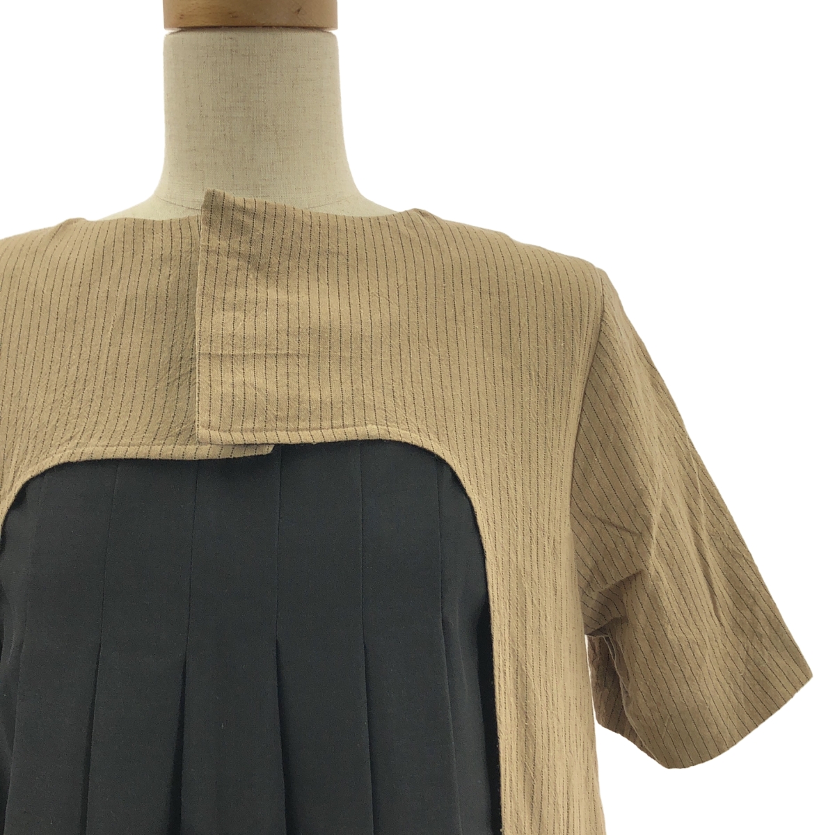 ADORE / アドーア エンブロイダリー ストライプ ワンピース