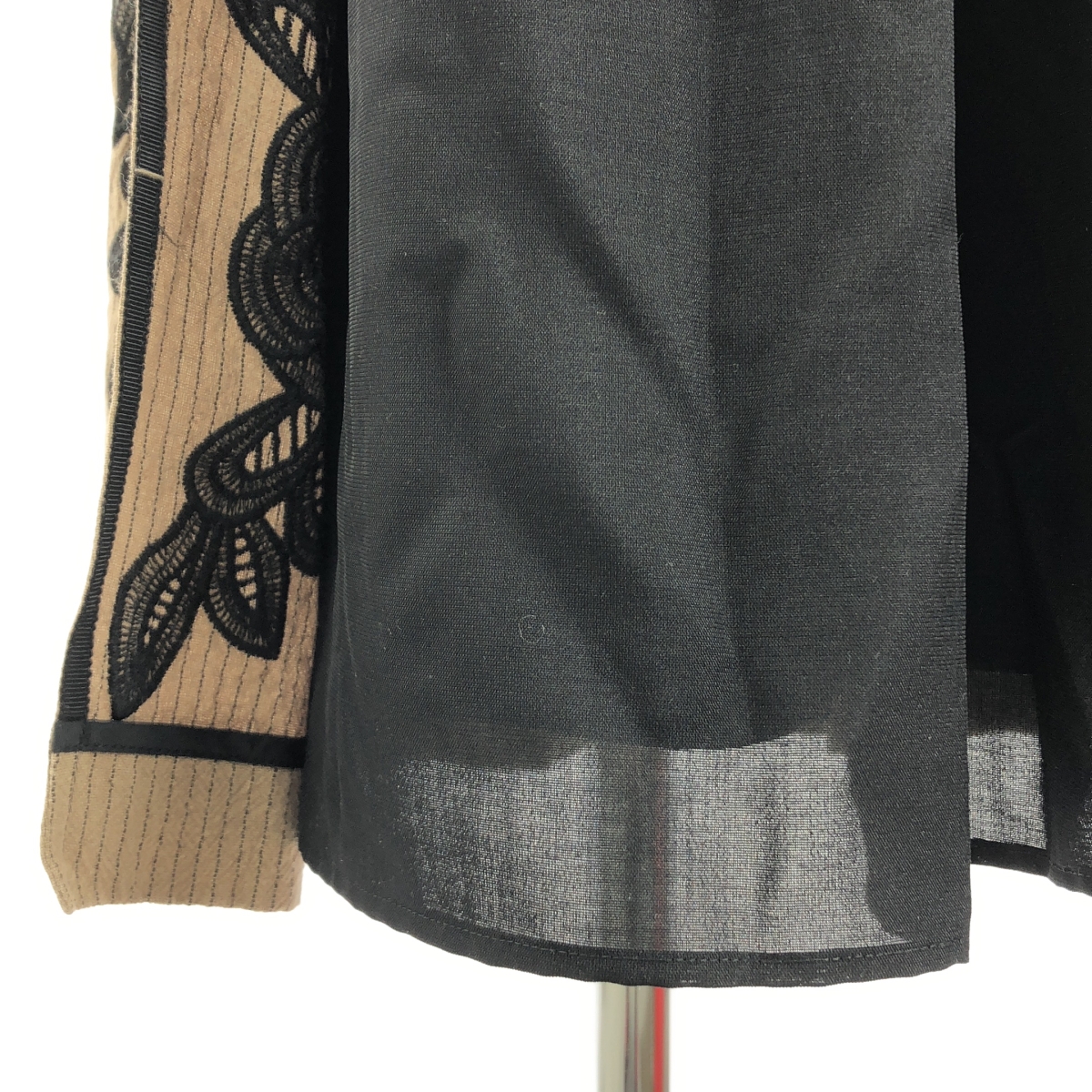 ADORE / アドーア エンブロイダリー ストライプ ワンピース